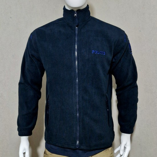 Fleece Jacket Police Low Profile Dark Navy