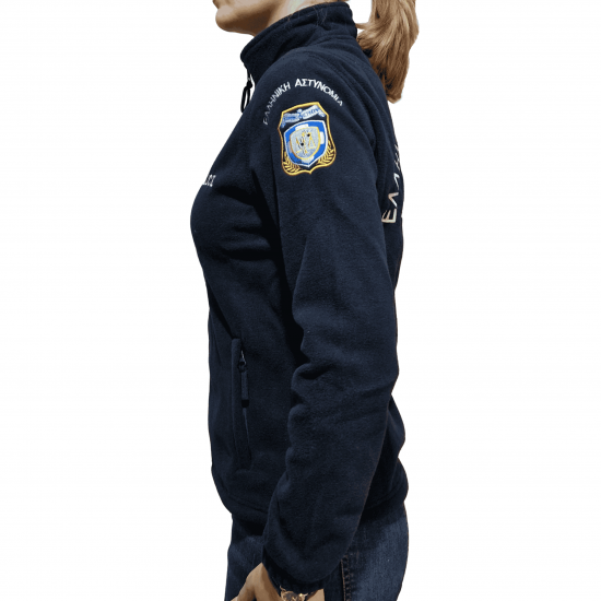 Fleece Jacket Woman Police