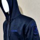 Hoodie Zip Police Low Profile Dark Navy