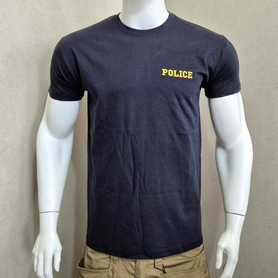T-Shirt Police yellow EU
