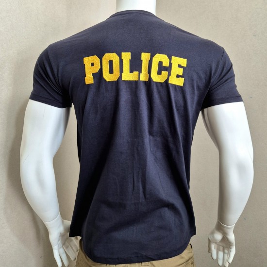 T-Shirt Police yellow EU