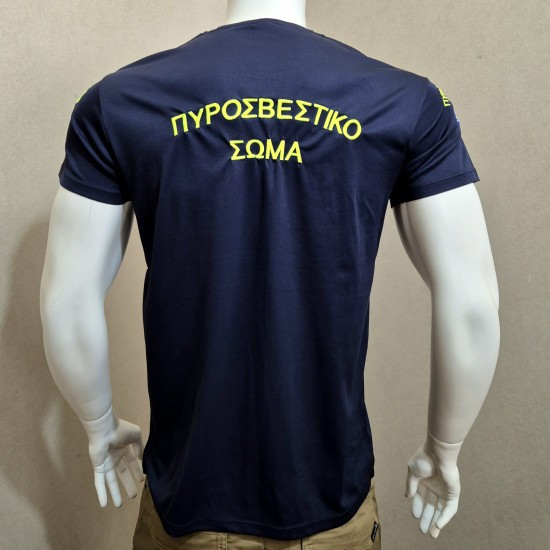 DryFit T-Shirt Πυροσβεστικής Φωσφοριζέ
