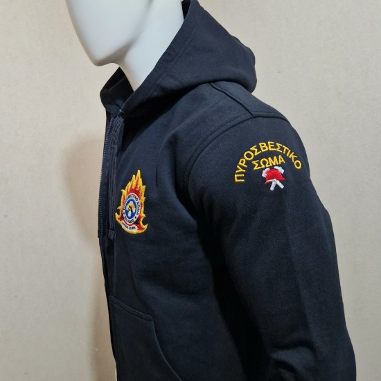 Hoodie Zip Πυροσβεστική