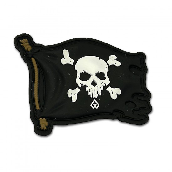 Pirate Flag PVC Patch Survivors