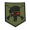 Commando Punisher PVC Patch Survivors