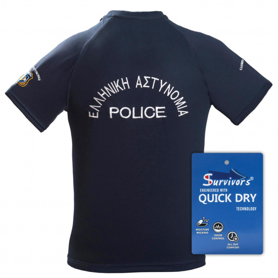 T-Shirt Police QuickDry Survivors