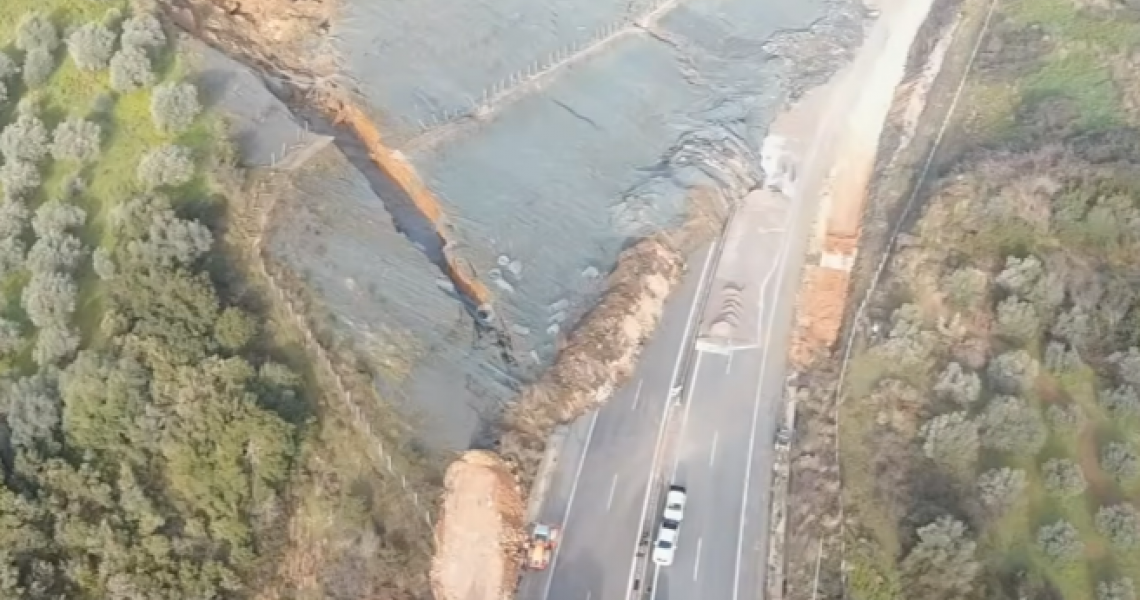 Ιόνια Οδός: Κλειστός επ’ αόριστον ο δρόμος στη Συκούλα