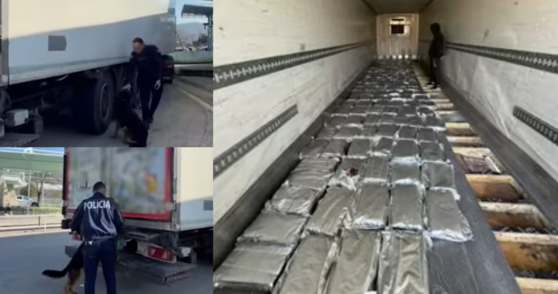 Συνοριακός σταθμός Κακαβιάς 350 Κιλά κάνναβης