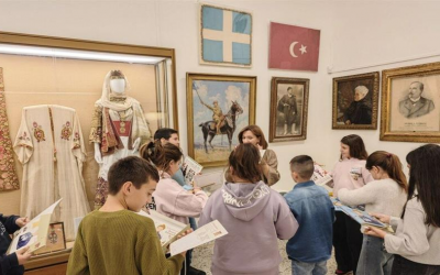 Ένα ιστορικό λάβαρο του Μπιζανίου