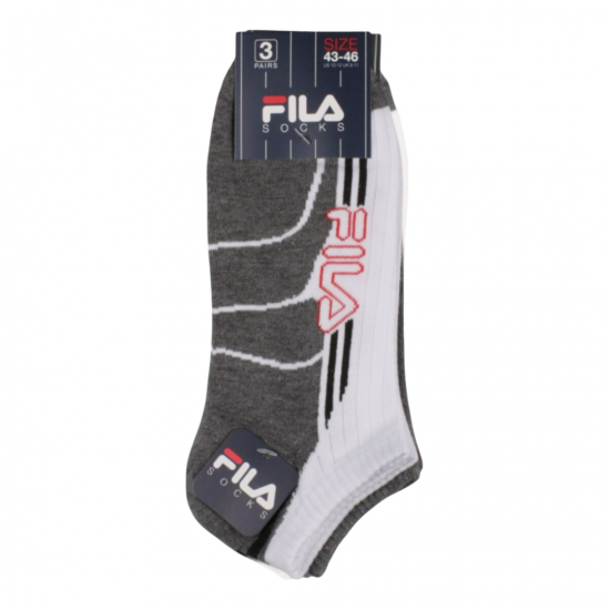Lines Logo Short Socks 3Pair Fila