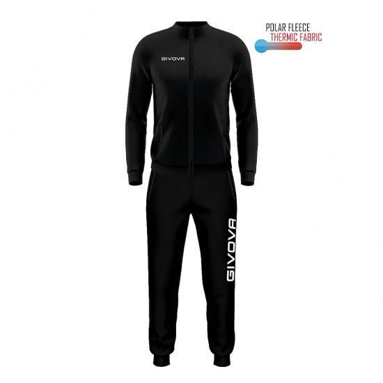 Tuta Cuba Polarfleece black Givova