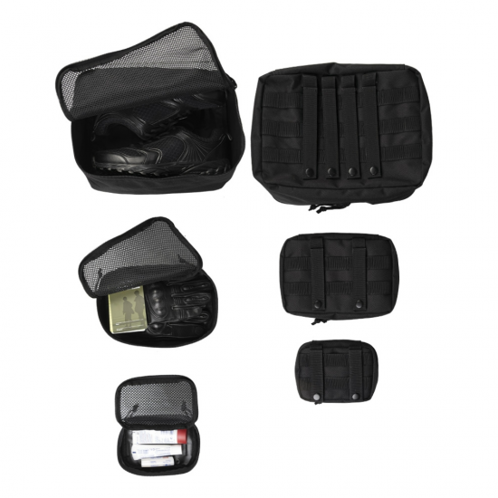 3-PC Mesh Pouch Set Mil-tec