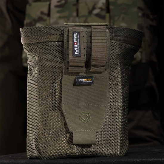 Amina Foldable Mesh Dump Pouch Pentagon