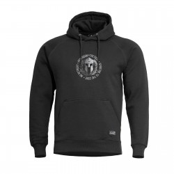 Phaeton Hood Sweater "No retreat" Pentagon