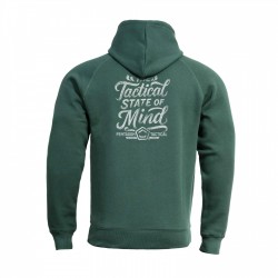 Phaeton Hood Sweater "State of mind" Pentagon