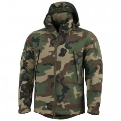 Artaxes Soft-shell Jacket Woodland Pentagon