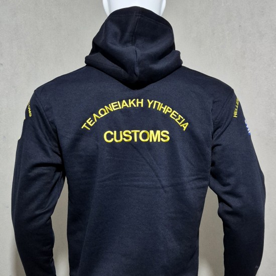Hoodie ΑΑΔΕ Customs