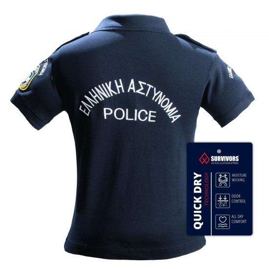 Polo Woman Police QuickDry Survivors