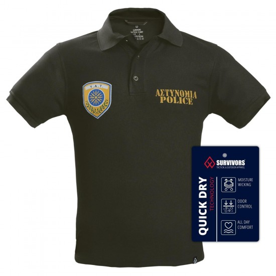 Polo ΥΑΤ QuickDry Survivors