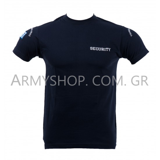 T-Shirt Security navy
