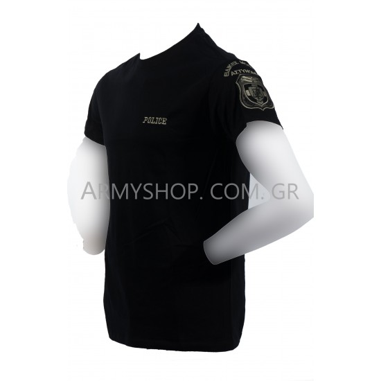T-Shirt black ΔΙΑΣ Police